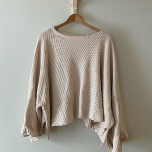 PINK SWEATER | FREE PEOPLE | SMALL